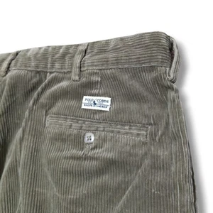 Vintage Polo Ralph Lauren Corduroy Polo Cords Pants Mens 38 x 29 Wheat Brown - Picture 1 of 11