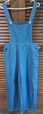 Mono vaquero American Apparel azul pierna ancha talla grande Foto 1 de 4