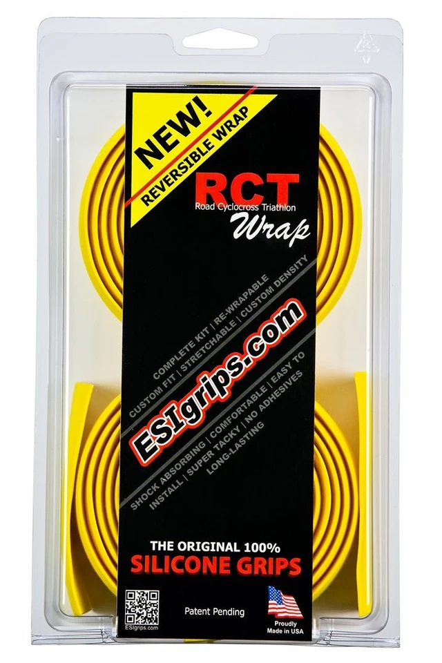 ESI Silicone Road RCT Wrap Yellow One Size - Image 1 of 1