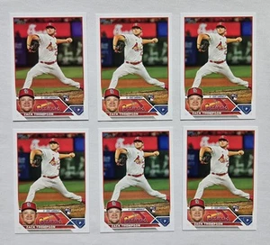 Lote de tarjetas de novato Zack Thompson (6 tarjetas) 2023 Topps - Imagen 1 de 1