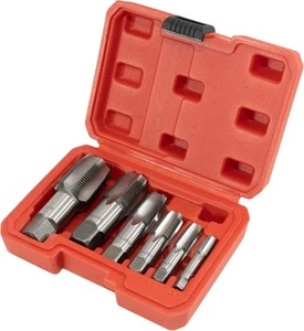 HFS(R) NPT Pipe Tap Set Machine Screw Metric Tap Die Bit 1",3/4"1/2"3/8"1/4"1/8" - Picture 1 of 9
