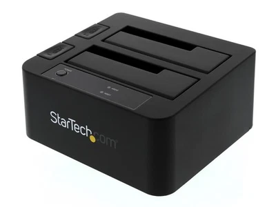 StarTech.com SDOCK2U33EB Plastic 2.5" & 3.5" Black SATA III USB 3.0 & eSATA - Image 1 of 4