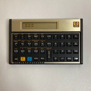 Vintage HP 12C Financial Calculator 1991 Made in Singapore - Tested - Works - Picture 1 of 3