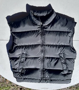 Vintage Gerry Daunen Outdoor Weste (Herren L) schwarz Puffer Seattle Washington - Bild 1 von 9