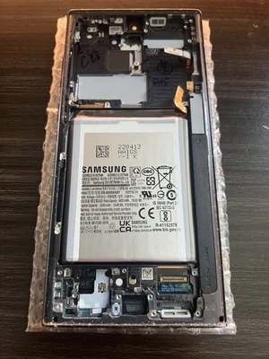OEM Samsung Galaxy S22 Ultra Screen CrackedGlass Good LCDBlemishREAD Description - Image 1 of 4