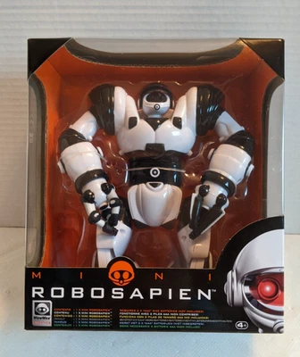 WooWee Mini Robosapien Robot Black/White - Image 1 of 4