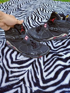 Nike Air Jordan VIII Retro 8 Playoffs 2013 schwarz rot 305381-061 US Herren 11 - Bild 1 von 14
