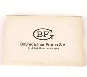 BF 866 CH-2540 Uhrwerk Teile Konvolut 🧩 Swiss Made 🇨🇭 Vintage NOS 🔧 - Bild 1 von 8