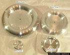 Toroid 50mm Alu massiv, Top Load Tesla coil electrode SSTC Teslatrafo Teslaspule