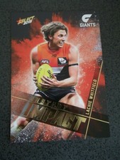 2019 SELECT FOOTY STARS INSTANT IMPACT CARD GWS GIANTS LACHIE WHITFIELD II48