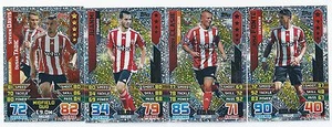 2015 / 2016 EPL Match Attax SOUTHAMPTON Inserts Man of the Match x 3 Duo x 1 - Picture 1 of 1
