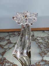 WMF Germany Star of David 24% Lead Crystal Multi Tiered 6” Candlestick Holder