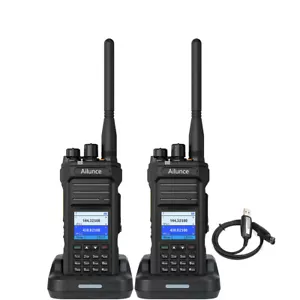 Retevis HA1UV Dual Band UHF&VHF HAM Radio IP67 256CH VFO 2800mAh FM TwoWay Radio - Picture 1 of 23
