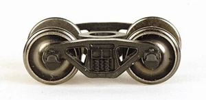 BACHMAN HO Barber Bettendorf Friction Bearing Trucks w/Metal Wheels 1pr BAC42908 - Picture 1 of 1