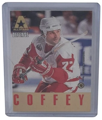 1993-94 Hoja Oro All-Stars Ray Bourque/Paul Coffey Bruins Red Wings Defensa #7 Foto 1 de 2