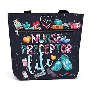 Large Women's Tote. Waterproof Shoulder Bag for Nurse Preceptor Travel Work &... - Picture 1 of 7