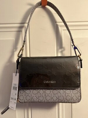 Bolso Bandolera Dorado Calvin Klein Marrón/Beige Claro Marrón Ashley Nuevo  Foto 1 de 4