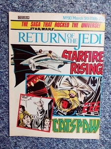 Star Wars Weekly Comic - Return of the Jedi - No 90 - Date 09.03.1985 - UK Comic - Bild 1 von 2