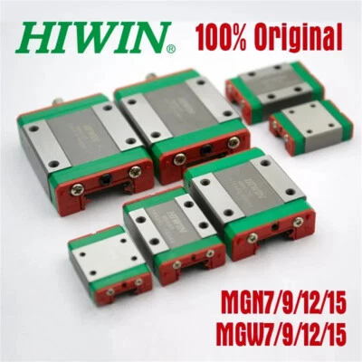 Hiwin Linear Block Slider MGN7C MGN9C MGW7C MGN7H Linear Guide CNC 3D Printer - Image 1 of 4