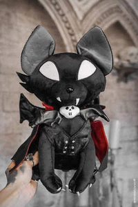 Juguete de peluche Vampire Kitty - Imagen 1 de 6