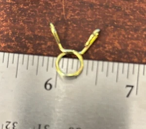 25 PCS 5mm Double Wire Spring Hose Clamps Fuel Line Hose Tube Clips - Bild 1 von 1