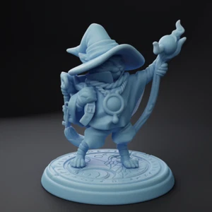 Callum the Tabaxi Wizard Fantasy Miniature DnD Tabletop RPGs Pathfinder - Picture 1 of 2