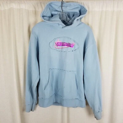 Empyre Farrah Dream Hoodie Blue Hooded Pullover Sweatshirt Hoodie Womens S Pink - Image 1 of 4