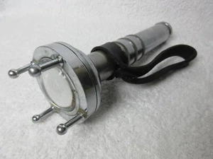 Siebe, Gorman & Co Ltd Makers, Silver Dive Torch With Strap Handle - Working - Picture 1 of 23