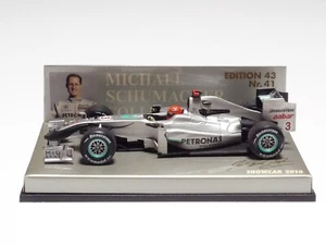 MINICHAMPS 1:43 MERCEDES GP SHOWCAR 2010 M. SCHUMACHER Nr.41 - Picture 1 of 4