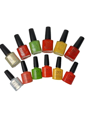 CND VINYLUX y Shellac DUO Brillo y Brillo Verano 24 Colección Completa 12 un. Foto 1 de 3