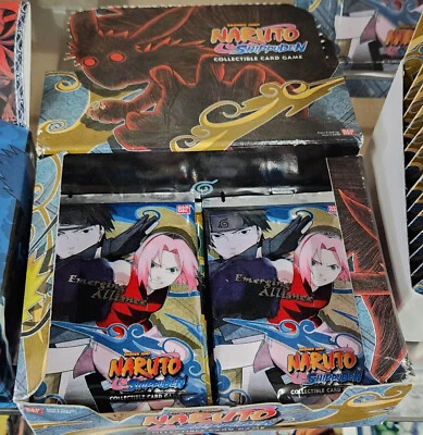 PACK DE REFUERZO BANDAI NARUTO TCG ALIANZA EMERGENTE (SELLADO DE FÁBRICA/NUEVO) Foto 1 de 2