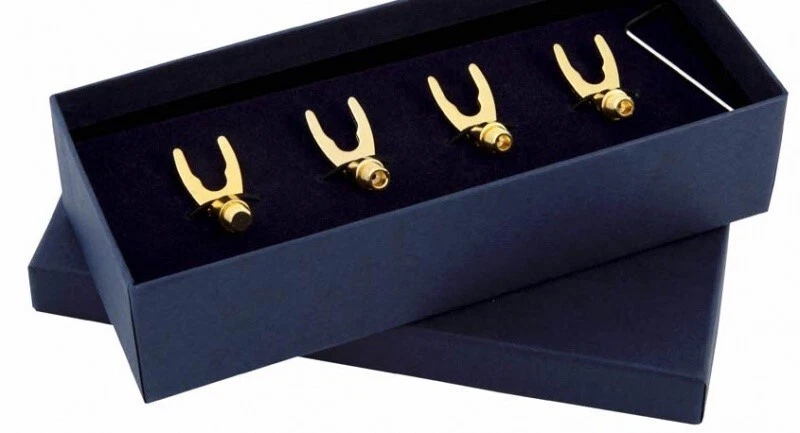 Adaptadores de terminación de altavoces Atlas Transpose - Pilas - Plateados Foto 1 de 1