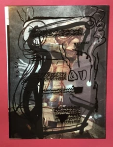 Mike Hentz, Kosmonautenbabel, Photographie mit Folienblättern, 1995, signiert - Picture 1 of 1