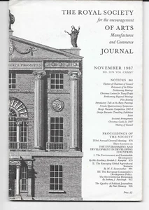 REDUCED - Journal RSA - Environment and the Future - Still VERY RELEVANT - Picture 1 of 2