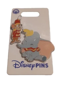 Parques Disney - DUMBO y TIMOTHY MOUSE - Juego de 2 pines - NUEVO - Imagen 1 de 5