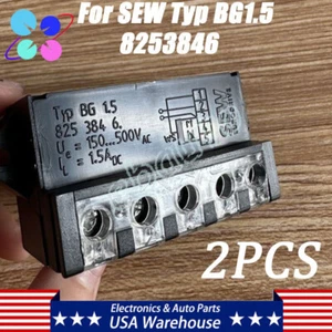 2PCS For Sew Eurodrive BG 1.5 Rectifier 825 384 6 8253846 150-500V - Picture 1 of 14
