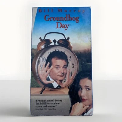 Groundhog Day (VHS, 1993, Closed Captioned) - Image 1 of 4