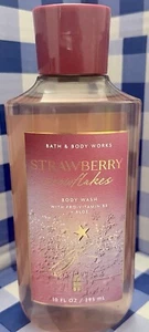 Bath & Body Works Fragola Fiocchi di Neve Body Wash con Vit B5 + Aloe BN Sigillato - Foto 1 di 3