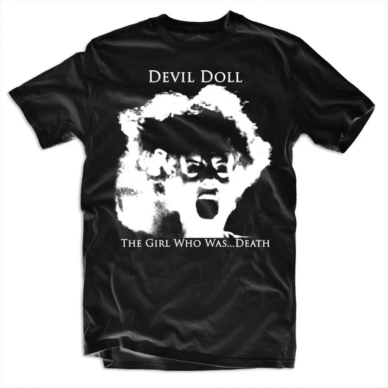 Camiseta Devil Doll The Girl Who Was... Death album V1 NEGRA todas las tallas S-5XL Foto 1 de 1