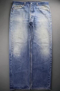 Pantalones de mezclilla vintage 1994 Levi's Button Fly 501xx STF EE. UU. talla 40x32 (Msr 37x28) - Imagen 1 de 12