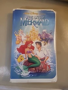 THE LITTLE MERMAID Disney Black Diamond (VHS) 90's RARE BANNED COVER ARTWORK  - Foto 1 di 4