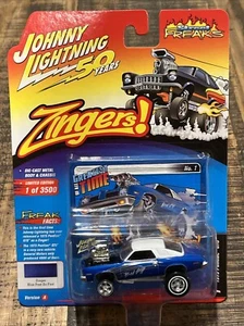 STREET FREAKS ZINGERS BLUE 1973 PONTIAC GTO Johnny Lightning 50 Years - Picture 1 of 5