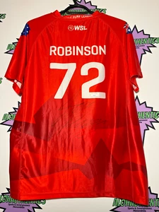 JACK ROBINSON  SIGNED JERSEY WSL WORLD SURF LEAGUE  SURF AUTO JSA AUSTRALIA - Picture 1 of 3