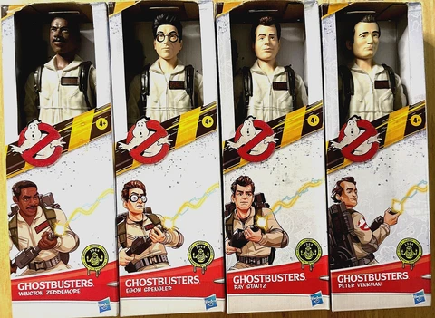 GHOSTBUSTERS CLASSIC 1984 12" ACTION FIGURES 2020 PETER WINSTON RAY EGON SET 4 Cover