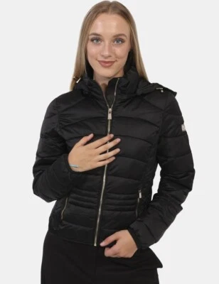 YES ZEE piumino donna corto yes-zee nero