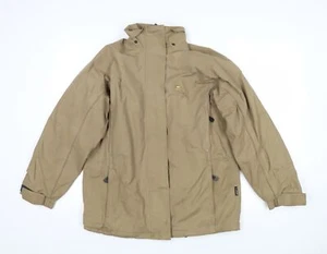 Trespass Mens Beige Jacket Size S Zip - Picture 1 of 10