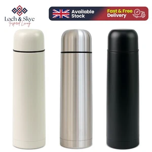 Double Walled Vacuum Thermos Flask Stainless Steel Vacuum Insulated Flask - Picture 1 of 19