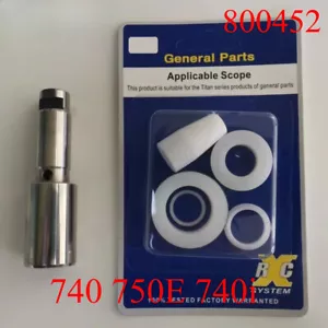 800452 Tige de Piston avec Kit de Réparation pour Pulvérisateur Airless 740 750 E 740i Remplacement - Photo 1/6