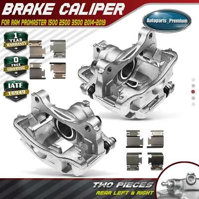 盘式制动卡钳带支架适用于 Ram ProMaster 1500 2500 3500 14-19 后 L & R — 第 1/4 张图片