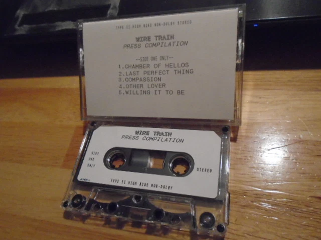 RARE PROMO Wire Train CASSETTE TAPE Press Compilation DRAMARAMA Motvind Kaviar ! - Image 1 of 1